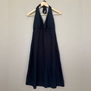Tommy Bahama Black Halter Dress